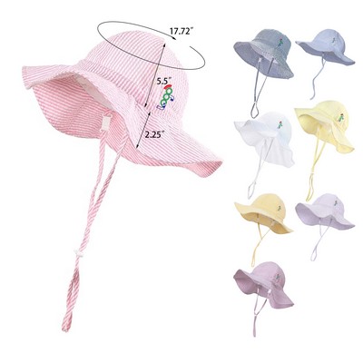 Baby Toddler Wide Brim Sun Hats