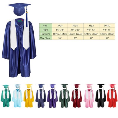 Certificate Graduation Cap Gown Stole Package
