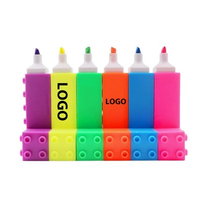 Building Block Fluorescent Marker Highligther