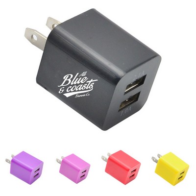 Dual Port Usb Wall Charger