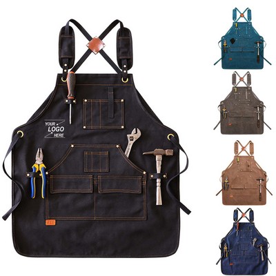Heavy-Duty Work Apron.
