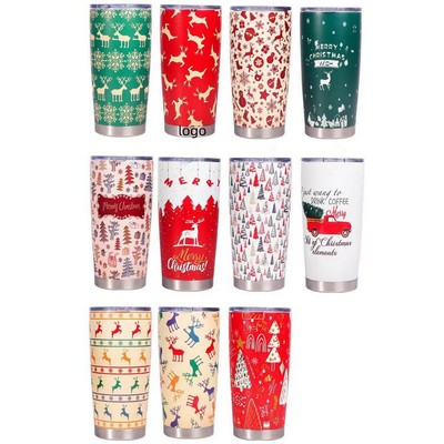 20oz Christmas Insulated Tumbler