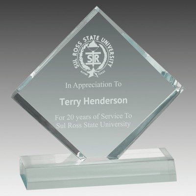 Diamond Jewel Beveled Acrylic