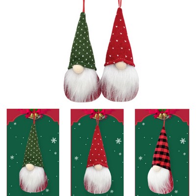 Whimsical Christmas Gnome Ornaments.