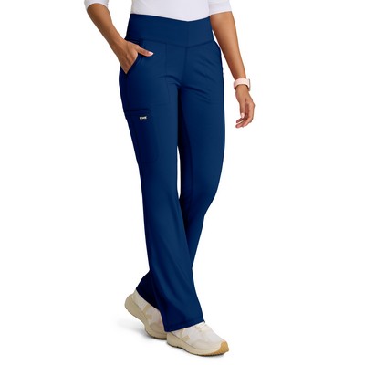 Barco - Grey's Anatomy Knit Stretch - Women's Five Pocket V-Front Waistband Swift Pant