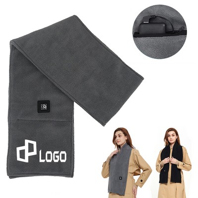 Usb Heated Scarf W/ Front Pocket