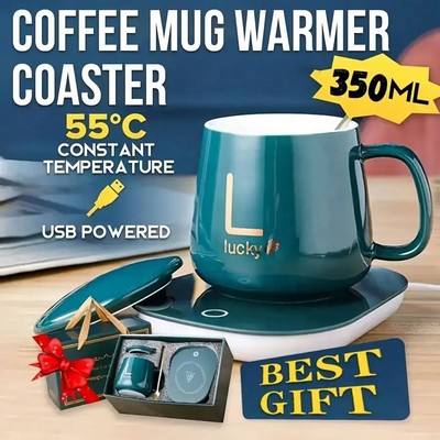 Coffee Mug Warmer with Gift Box Packaging