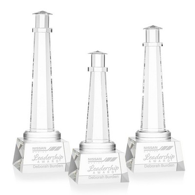 Lighthouse Award on Robson Base - Clear