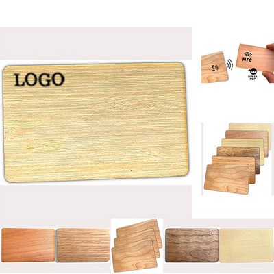 Wooden NFC Card