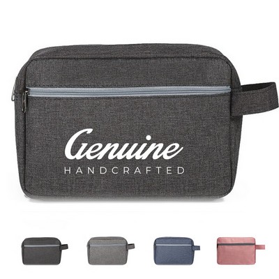 Traveler's Essential Portable Foldable Toiletry Bag with Hook