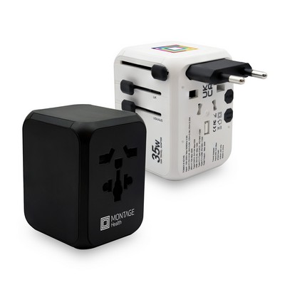 Wanderer 2.0, International Travel GaN Adapter