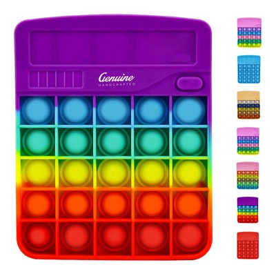 Silicone Bubble Pop Calculator Sensory Fidget Toy