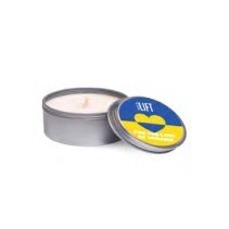 1 Oz. Soy Candle In Shallow Tin