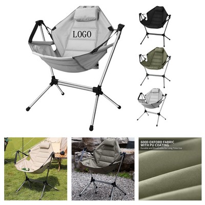 Folding Camping Rocking Chair Outdoor