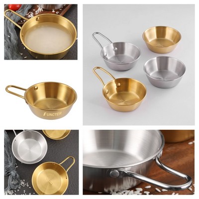13 Oz. Stainless Steel Camping Bowl W/ Handle