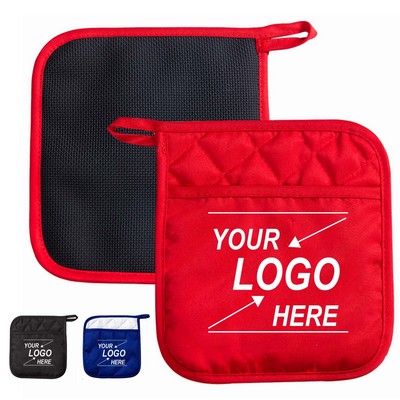 Heat Resistant Kitchen Gloves Quilted Oven Mitt Pot Holder.