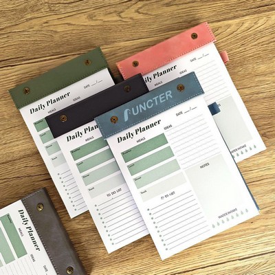 A5 Planner Notebook W/ Pen Sleeve