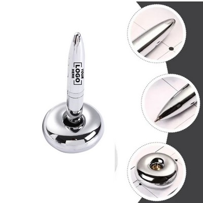 Magnetic Floating Ball Pen.