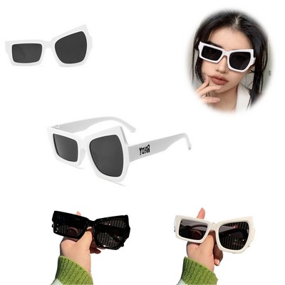 Personalized Irregular Hip Hop Sunglasses