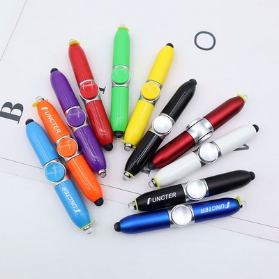 Stylus-404 LED Fidget Spinner Pen