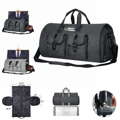 Travel Duffel Bags for Men Suits With Shoe Compartment