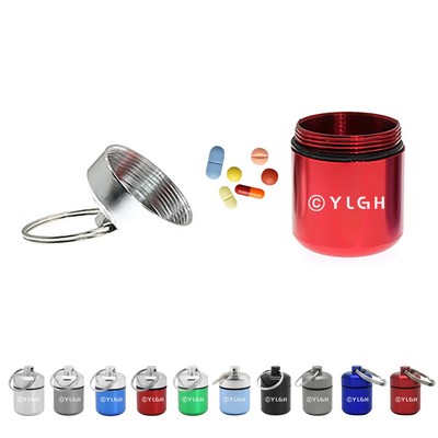 Elegant Capsule Seal Container Bottle