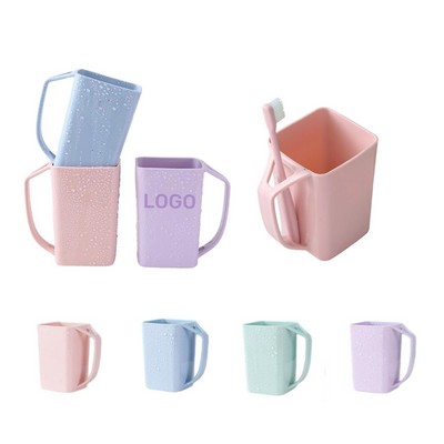 Household Square Toothbrush Cup