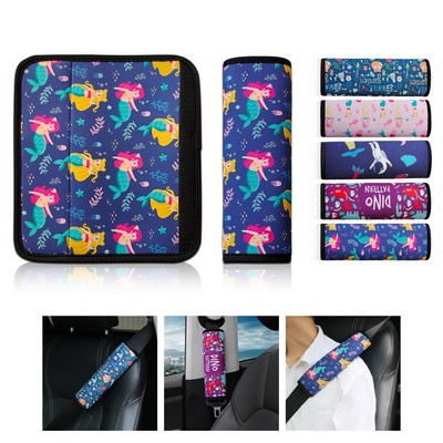 Full color Neoprene Car Safety Belt Cushion Cover