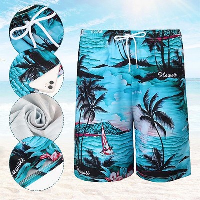 Men's Full Color Dye Sublimation Board Short