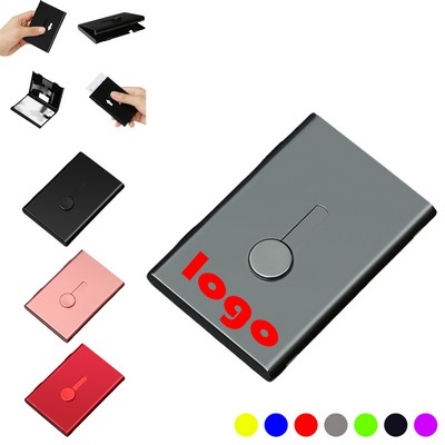 Slide Out Business Card Case Holders
