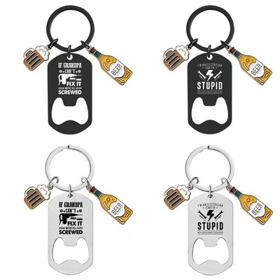 Bottle Opener Gift Keychain