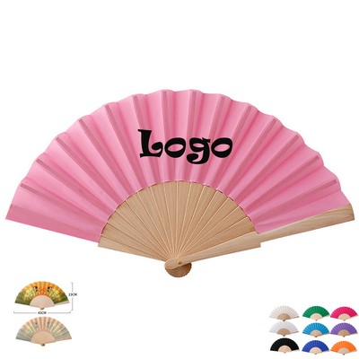 Hand Fan Printed Pattern Folding Fan