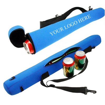 6 Can Neoprene Tube Cooler