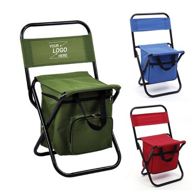 Portable Folding Outdoor Chair with Backrest