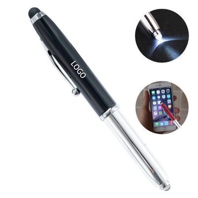 Metal Touch Pen With LED