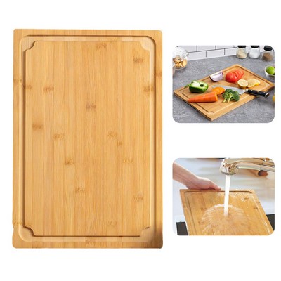 Wooden Cutting Board w/Juice Groove