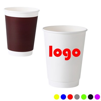 12 Oz. Double Wall Paper Hot Cups