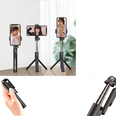 Bluetooth Portable All-in-One Selfie Stick Tripod