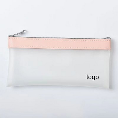 Frosted Transparent Pencil Case