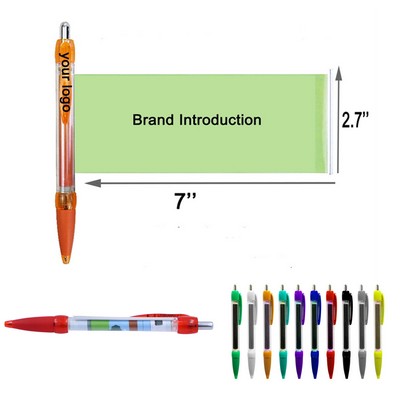 Stretchable Banner Pen