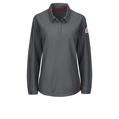Bulwark - Women's iQ Series® Comfort Knit Flame-Resistant Long Sleeve Polo