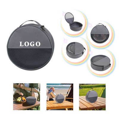 Outdoor tableware storage bag