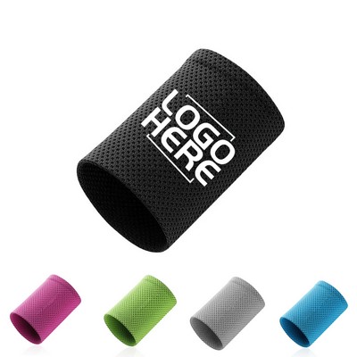 Summer Cool Ice Silk Sports Wristband