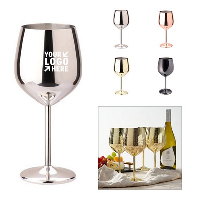 18 oz. Stainless Steel Wine Glass