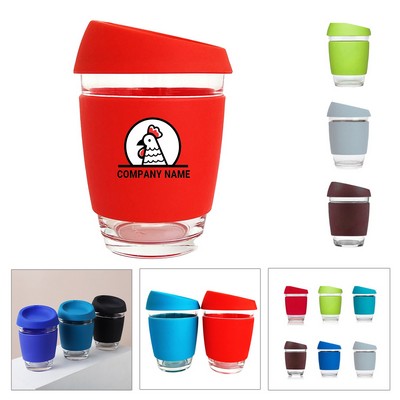 Sleek Silicone Sleeve Coffee Mug