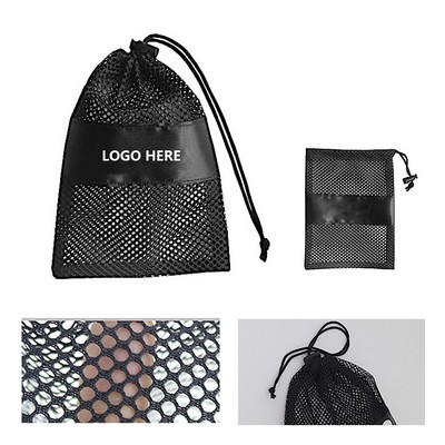 Multi-Purpose Mesh Drawstring Tote