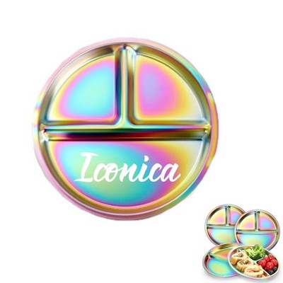 Stainless Steel Kids Plates