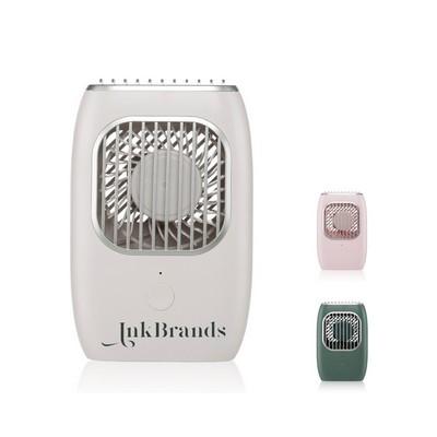 Mini Silent Rechargeable Hanging Neck Fan
