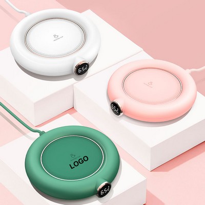 USB Automatic Heating Coaster Base