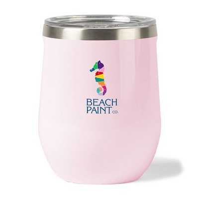 CORKCICLE® Stemless Wine Cup - 12 Oz. - Powder Puff